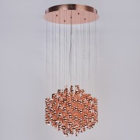 Подвесной светильник Illuminati Aura MD04005006-18C rose gold