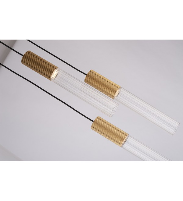Подвесной светильник Delight Collection Flume 5A ant.brass