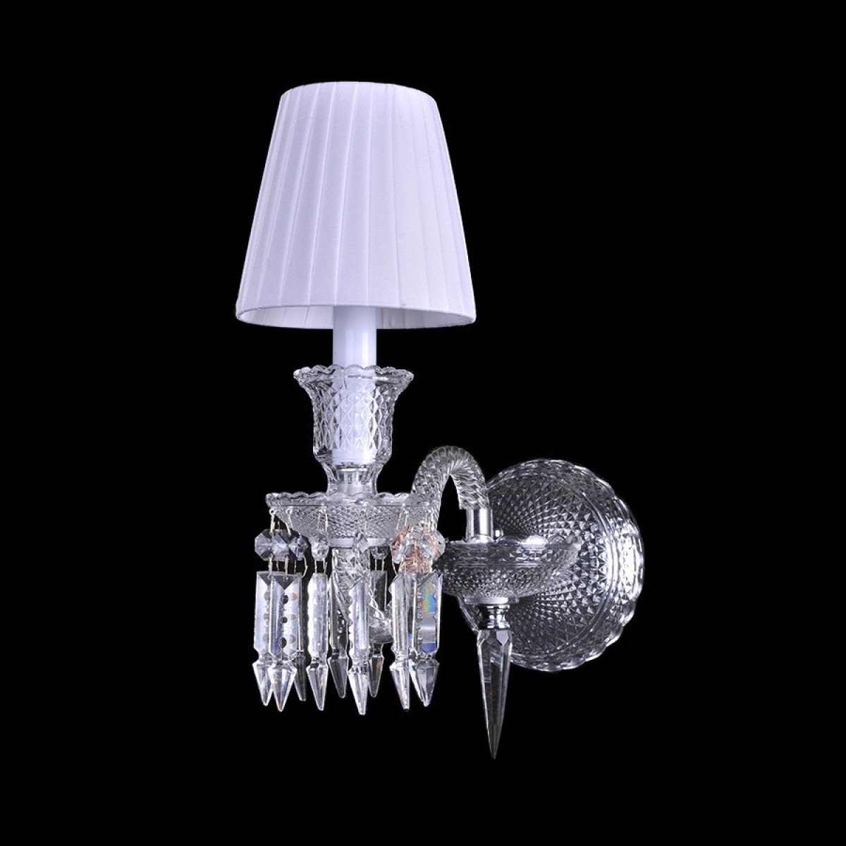 Настенный светильник Delight Collection Baccarat 1 clear