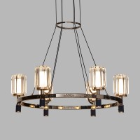 Люстра Delight Collection P0738-6A gold/black