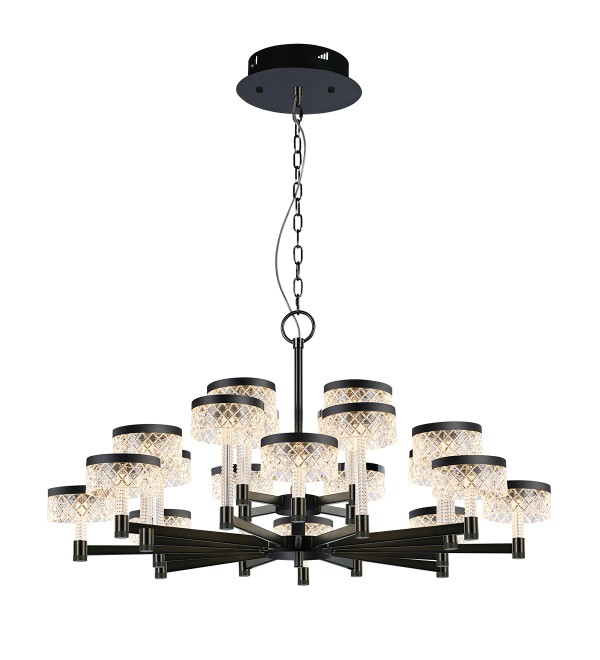 Люстра Delight Collection Diamond cut MD21020075-20A matt black