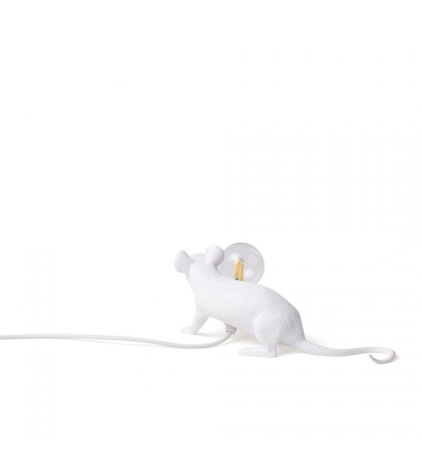Настольная лампа Seletti Mouse Lamp Lyie Down USB