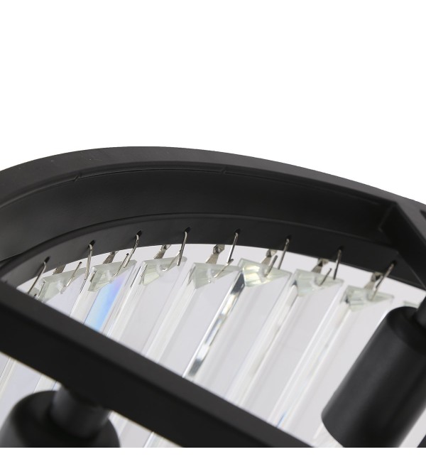 Люстра Delight Collection Odeon 6 black/clear