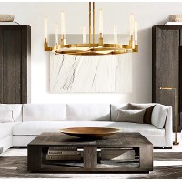 Люстра Delight Collection Cannele 8 brass