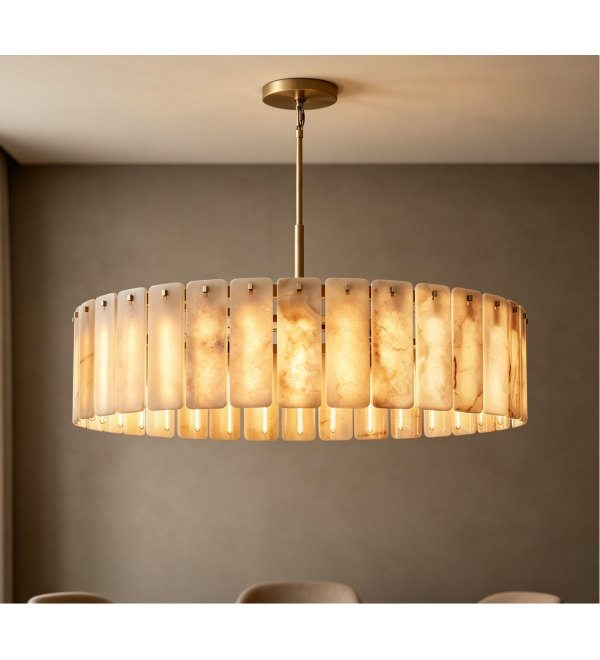 Люстра Delight Collection DL-6482P/R900 Brass / White Alabaster