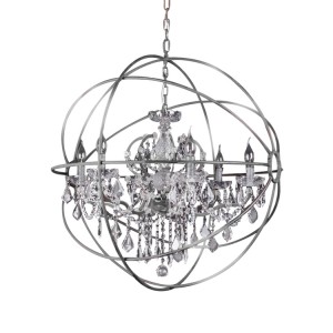 Люстра Delight Collection Foucault'S Orb 5014-D6 chrome