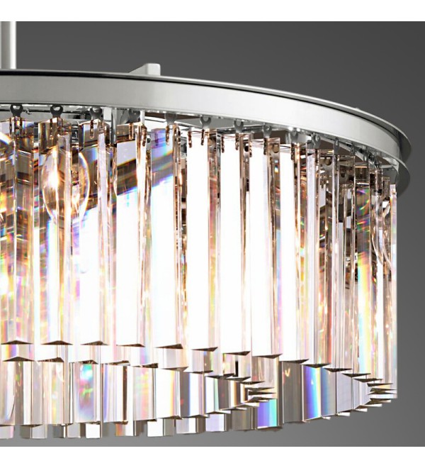Люстра Delight Collection Odeon 10B chrome/clear