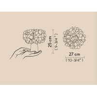 Настольная лампа Slamp Clizia Mama Non Mama Battery gold