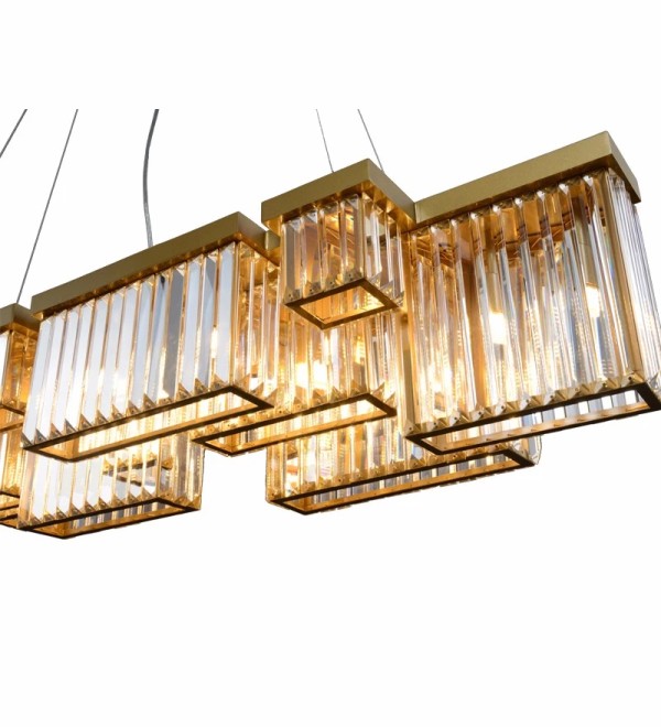 Люстра Delight Collection Broadway brushed ti-gold