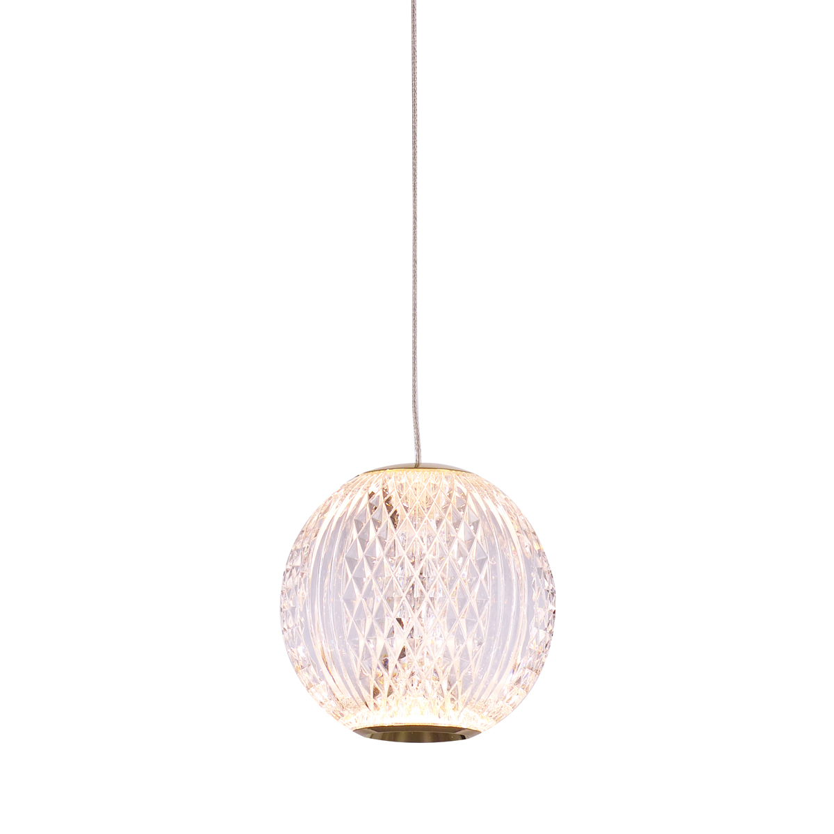 Подвесной светильник Delight Collection Elliot Diamante MD20001012-1A gold