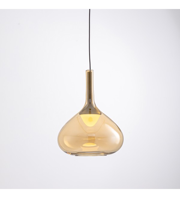 Подвесной светильник Delight Collection MD25001005-1A brass/amber