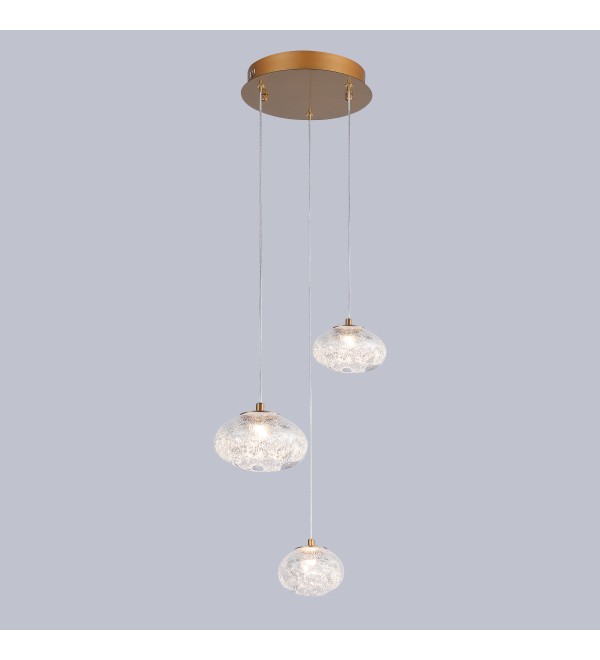 Подвесной светильник Delight Collection P98065-3 antique brass