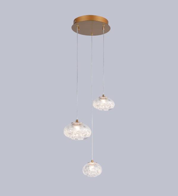 Подвесной светильник Delight Collection P98065-3 antique brass