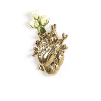 Ваза Seletti Love in Bloom Gold