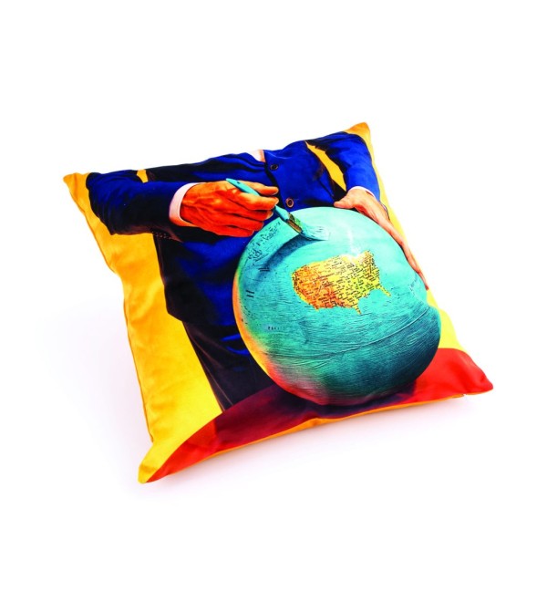 Подушка Seletti Toiletpaper Globe