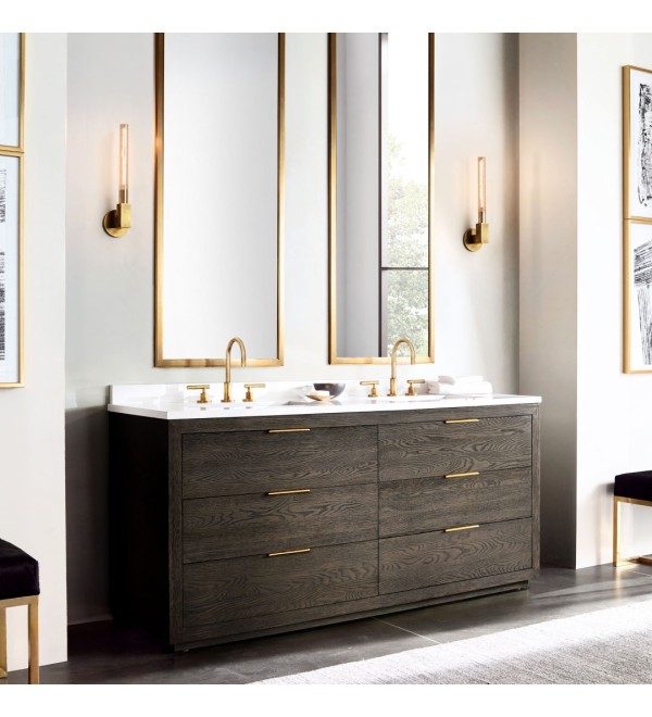 Настенный светильник Delight Collection Cannele 1 brass