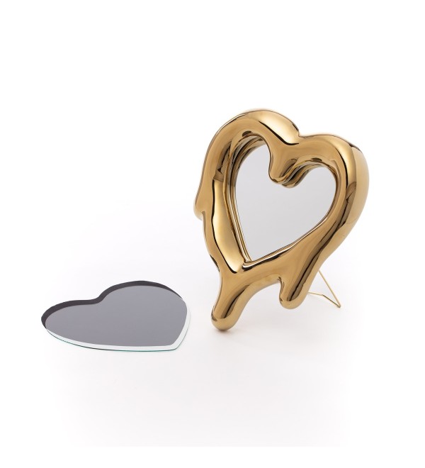 Рамка для фотографий Seletti Melted Heart Gold