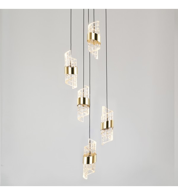 Подвесной светильник Delight Collection MD23001022-5A gold