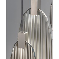 Подвесной светильник Delight Collection Harpe 5046P/L satin nickel