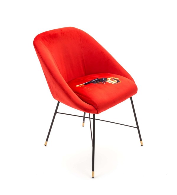 Обеденный стул Seletti Toiletpaper Furniture Revolver
