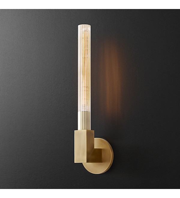 Настенный светильник Delight Collection Cannele 1 brass