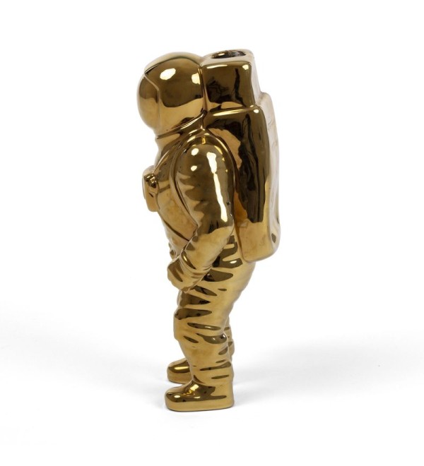 Ваза Seletti Cosmic Diner Starman Gold