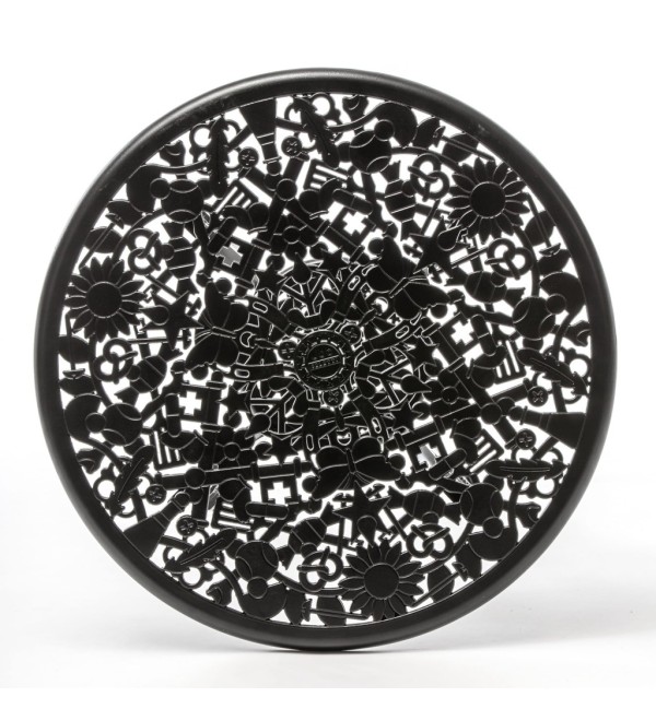 Обеденный стол Seletti Industry Collection Aluminium Black