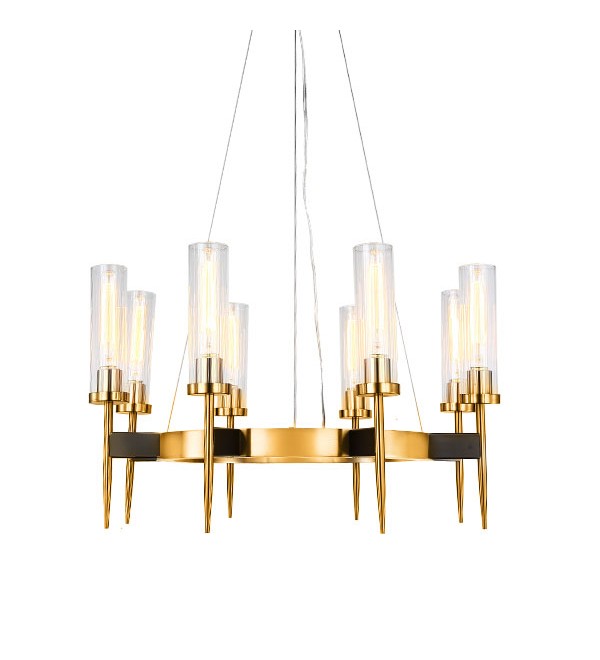 Люстра Delight Collection Alouette 8 brass
