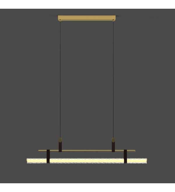 Подвесной светильник Delight Collection 8501P/L brass/clear