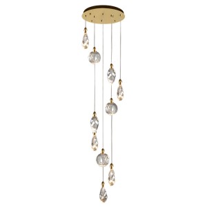 Подвесной светильник Delight Collection Colvin MT9176-10H titanium gold
