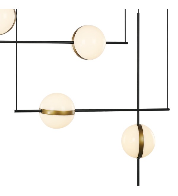Потолочный светильник Delight Collection MD2062-4B black/brass