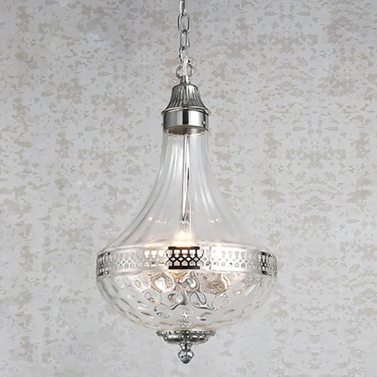 Люстра Delight Collection French Empire Glass KG0544P-4 nickel