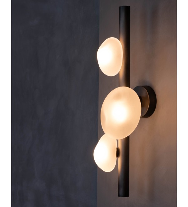 Настенный светильник Delight Collection Matter 5055W/3 black/white