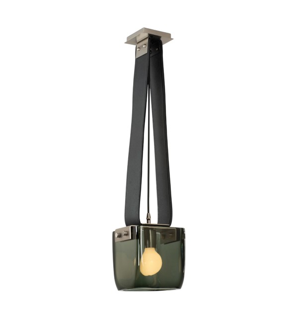 Подвесной светильник Delight Collection Malbridge 5061P nickel/smoky