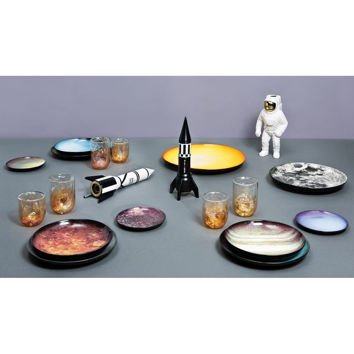 Ваза Seletti Cosmic Diner Starman white