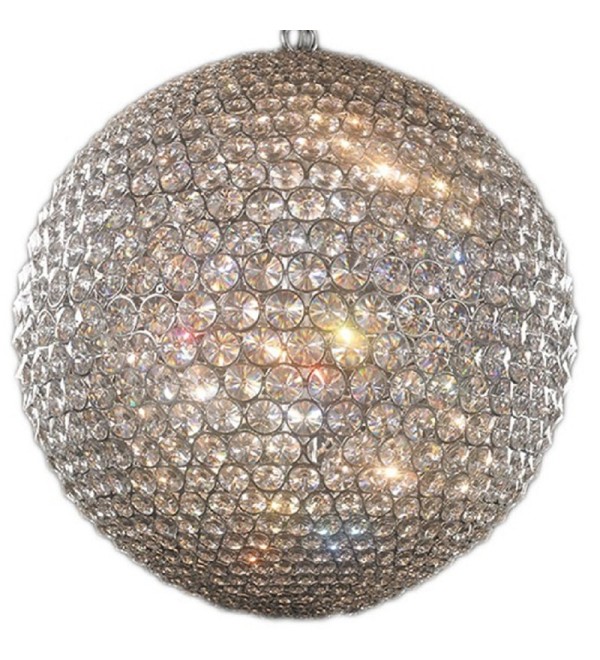 Люстра Illuminati Corso MD103204-9A chrome/clear