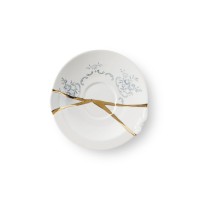 Кофейная пара Seletti Kintsugi (белый, золотой)