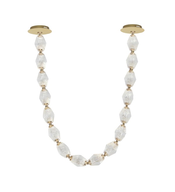 Подвесной светильник Delight Collection OWD865-16 brass/clear