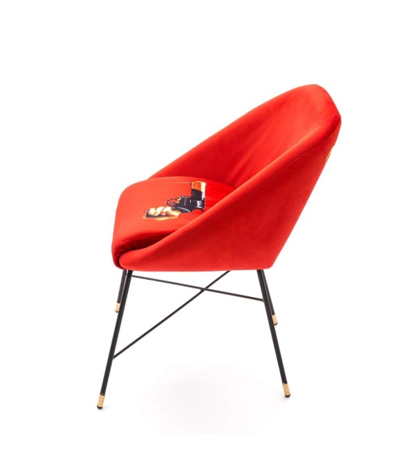 Обеденный стул Seletti Toiletpaper Furniture Revolver