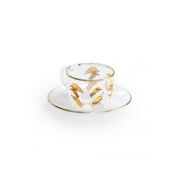 Кофейная пара Seletti Toiletpaper Glass Lipsticks