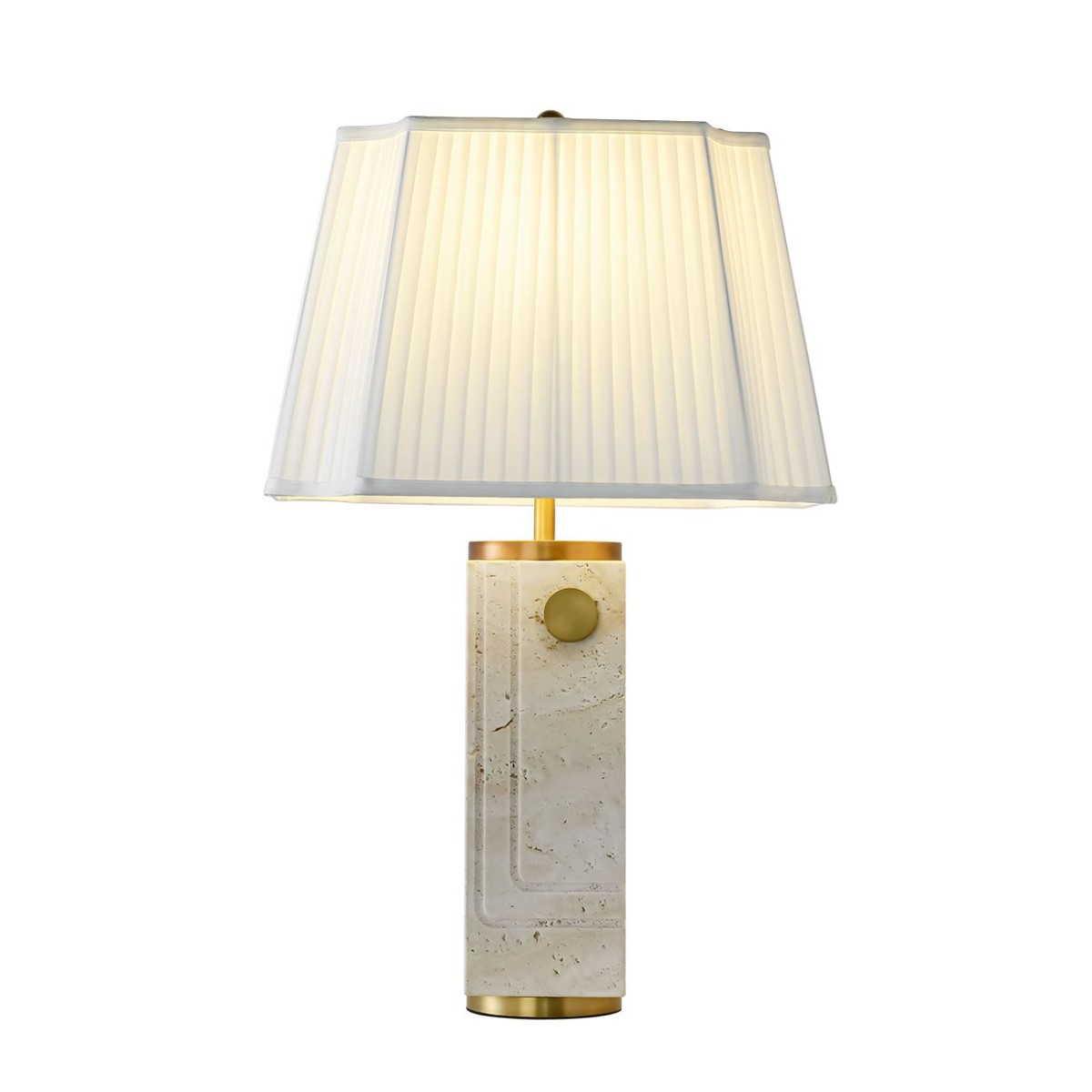 Настольная лампа Delight Collection Stone Table Lamp BRTL3296TR