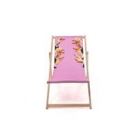 Шезлонг Seletti Toiletpaper Deckchair Lipstick Pink