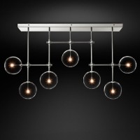 Потолочный светильник Delight Collection Globe Mobile 7A chrome