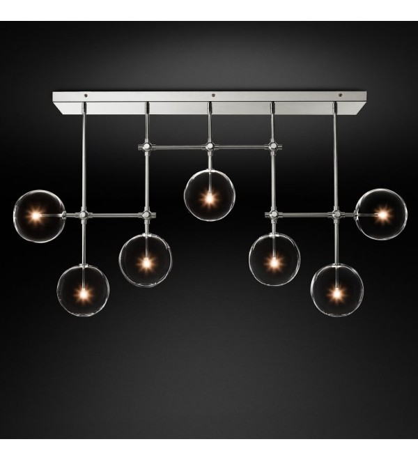 Потолочный светильник Delight Collection Globe Mobile 7A chrome