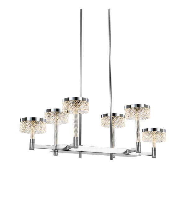 Люстра Delight Collection Diamond cut MD21020075-6B chrome