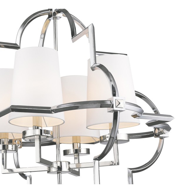 Люстра Delight Collection Mandeville L nickel