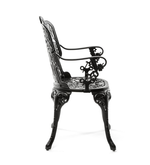 Стул Seletti Industry Collection Aluminium Black (черный)