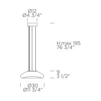 Подвесной светильник Leucos KEYRA 30 S LED
