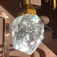 Подвесной светильник Delight Collection Crystal rock 11 gold