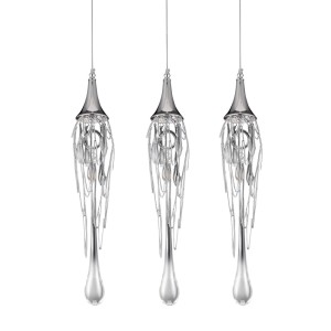 Подвесной светильник Delight Collection Goddess Tears 3 chrome